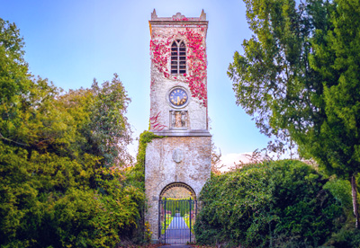 Known experts image of a clock tower St. Anne's Park Dublin