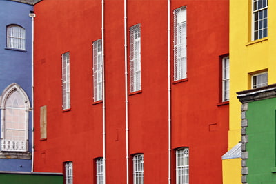 Tax Considerations image of colourful buildings
