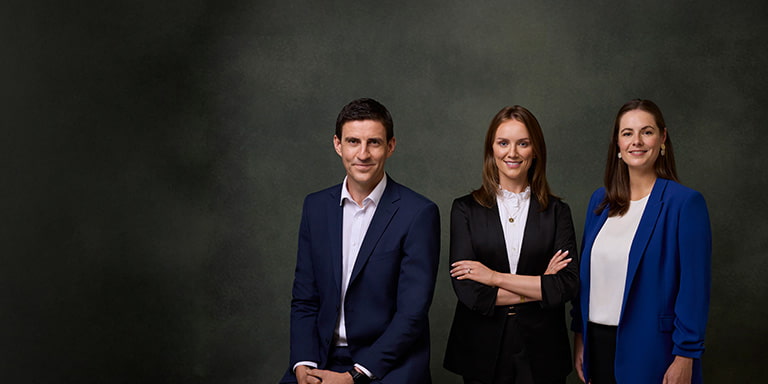 Davy pension team feature Emmet Leahy, Kate Whelan and Caroline Kelly