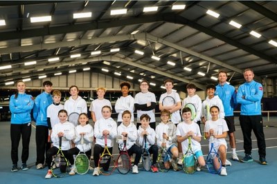 Team picture of the Castleknock lawn tennis club