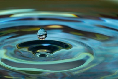 Every case is unique, image of water with a drop