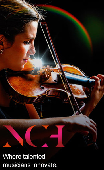 Innovation Partner at the National Concert Hall image of a violinist