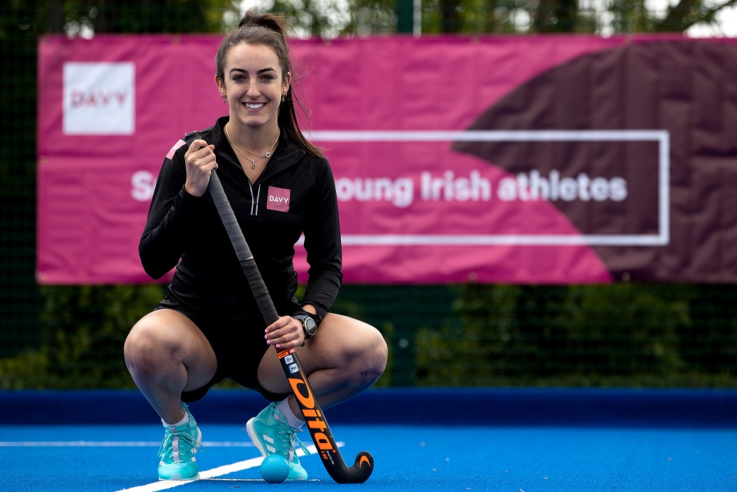 Hannah McLoughlin at the Davy Hockey Clinic