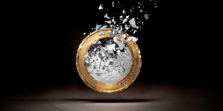 Is your cash still losing value image of a coin exploding