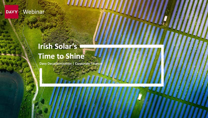 Irish solar image of soalr panels