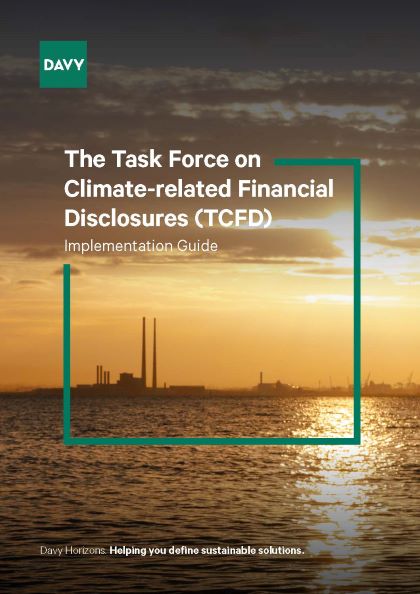 Tsk force on climate related financial disclosures front cover