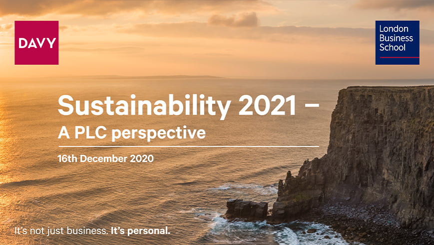 Sustainability 2021 image of the sea