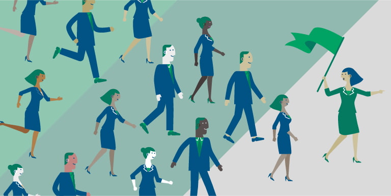 ICRS Hub image of people following good thinking