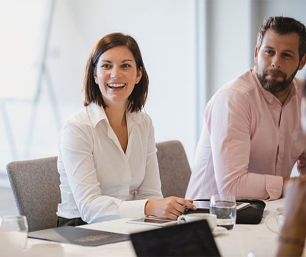 myDavy for Credit Unions image of a happy board meeting