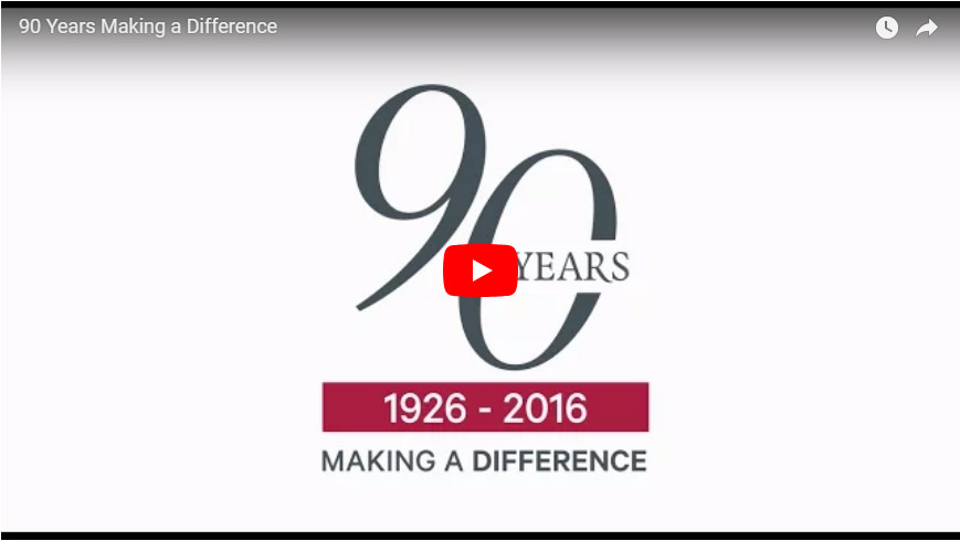 90 years making a difference video thumbnail