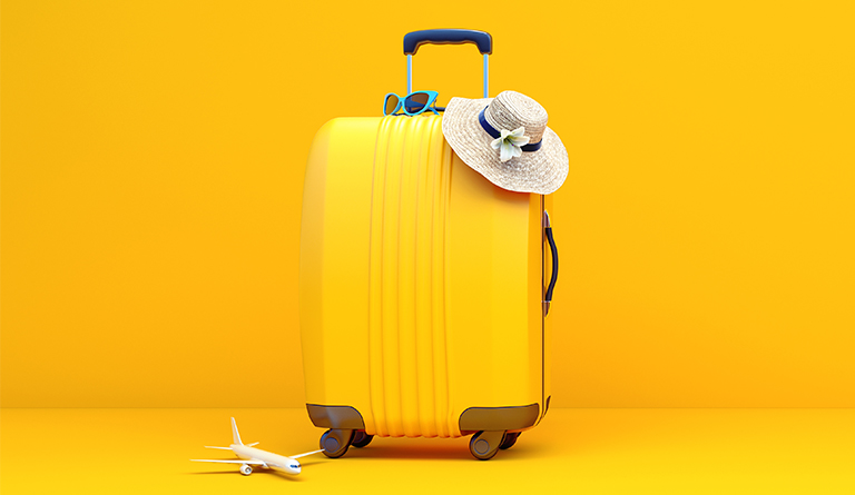 Far from a summer lull, Image of travel case