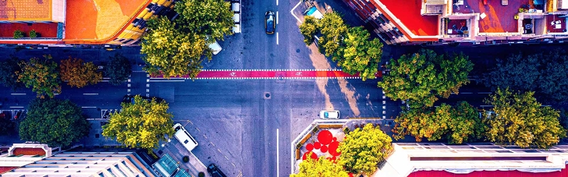 Image of a street corner