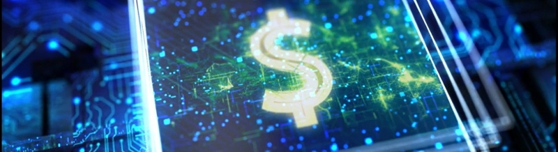 Artificial intelligence and a dollar sign