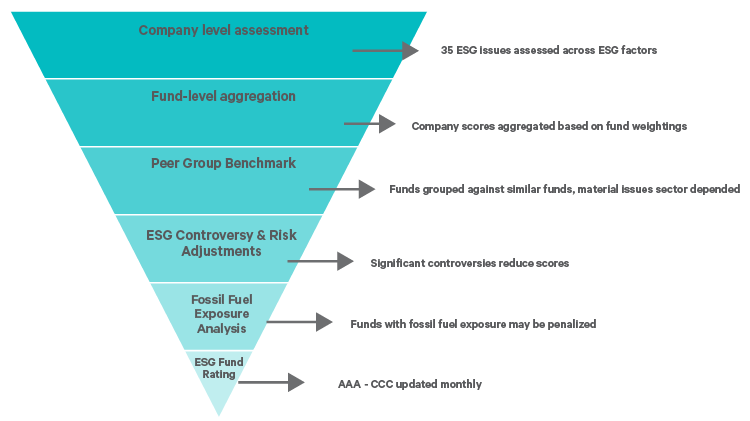 Summary of sample ESG rating process
