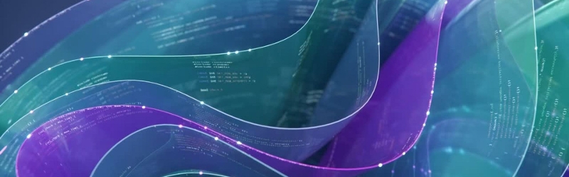 Wavering lines representing artificial intelligence