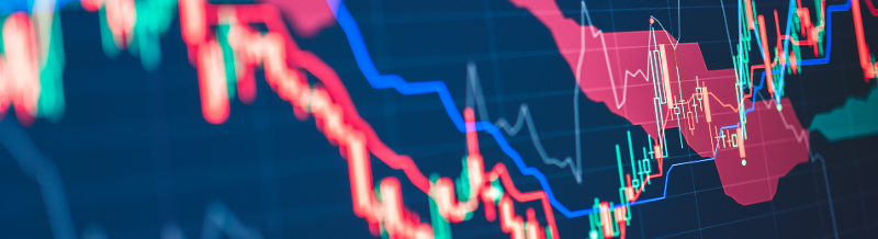 Image showing market volatility on a graph