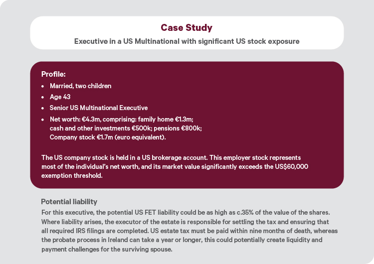 Case Study on a multinational executive and his potential tax liability