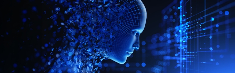 AI image of a person's head