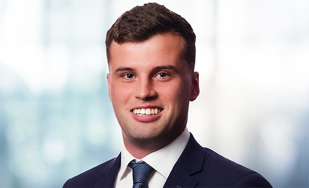 Portrait of Conor Linehan, smiling