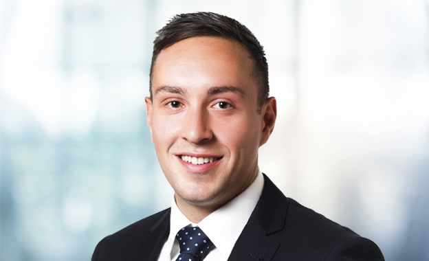 Portrait of Rory McPhillips, smiling